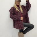 camicione felpato con strass flame